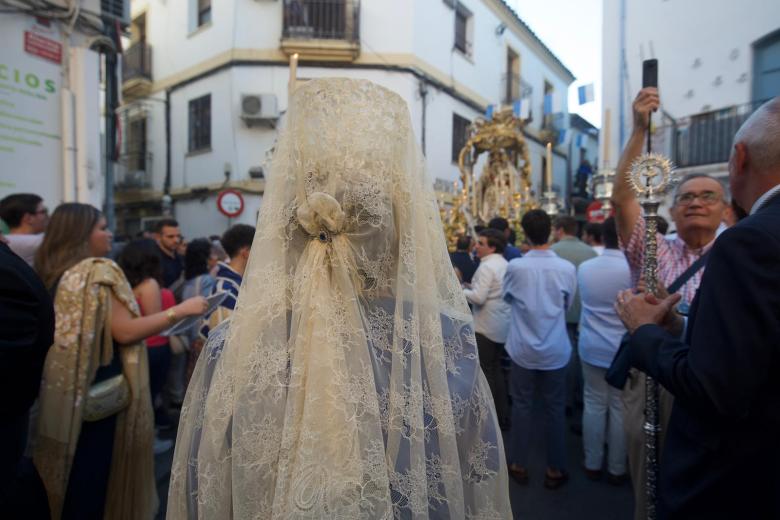 La procesión de la Virgen del Socorro, en imágenes