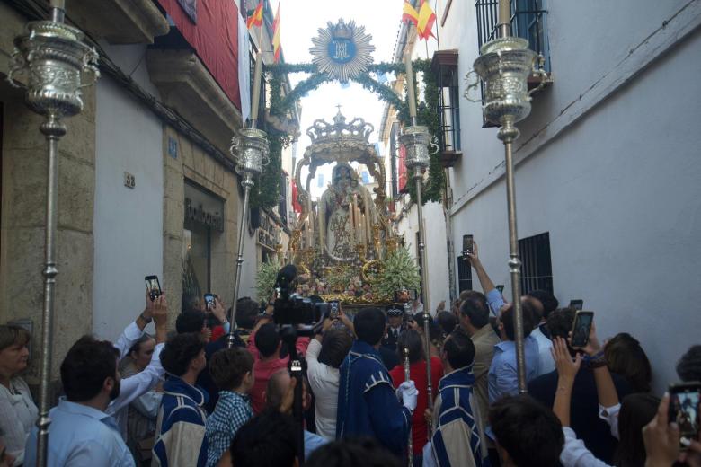 La procesión de la Virgen del Socorro, en imágenes