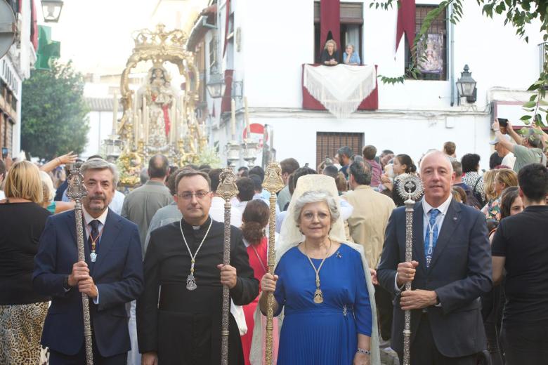 La procesión de la Virgen del Socorro, en imágenes