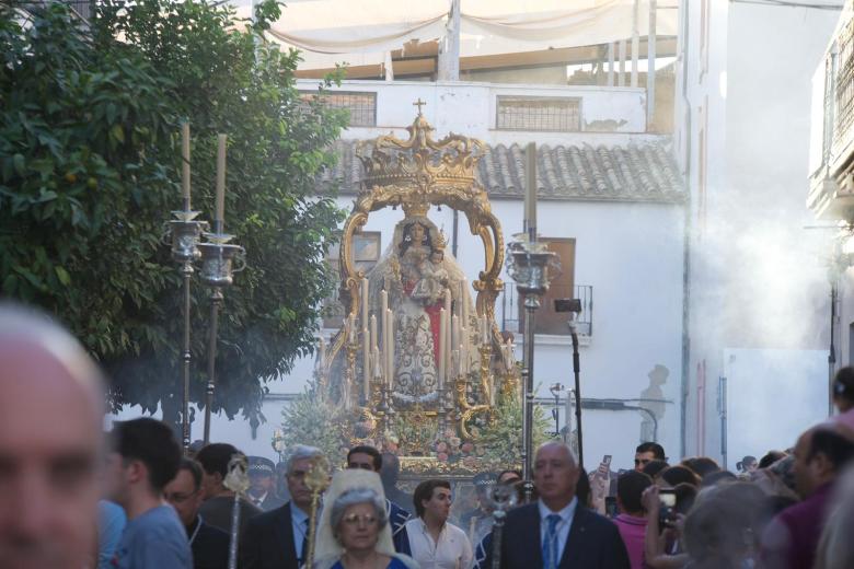 La procesión de la Virgen del Socorro, en imágenes