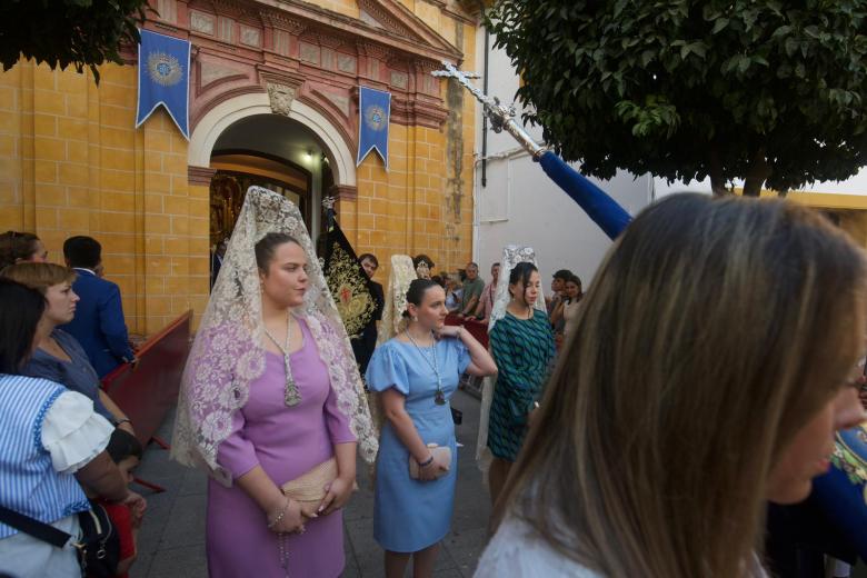 La procesión de la Virgen del Socorro, en imágenes