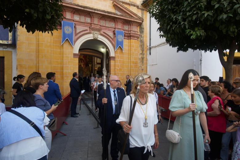 La procesión de la Virgen del Socorro, en imágenes