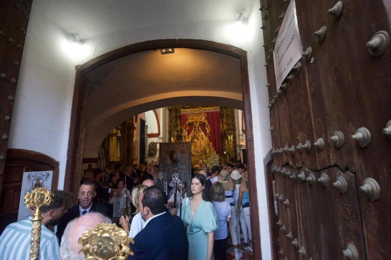 La procesión de la Virgen del Socorro, en imágenes