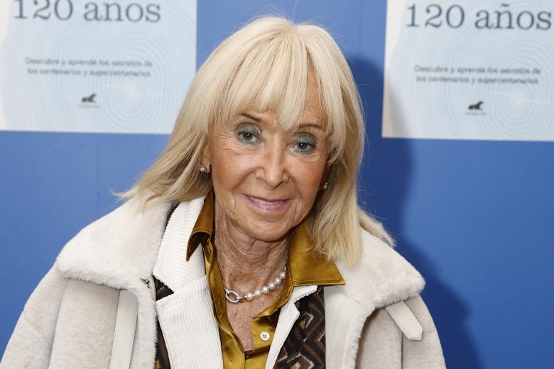 Former politician Maria Teresa Ferrnandez de la Vega at photocall for premiere book ‚ÄúGuia para vivir sanos 120 a√±os‚Äù in Madrid on Monday, 30 September 2024.