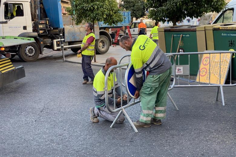 Inicio de las obras de reforma de las calles Puerta del Rincón y Alfaros