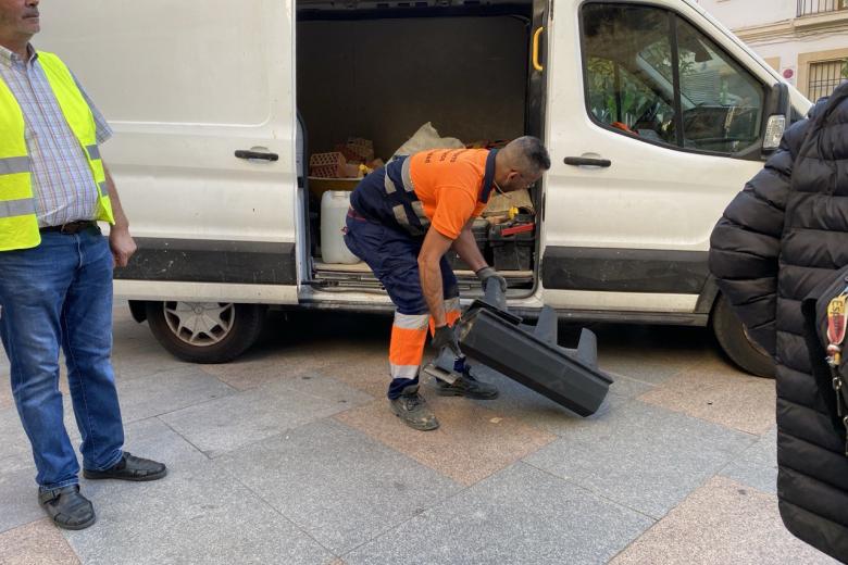 Inicio de las obras de reforma de las calles Puerta del Rincón y Alfaros