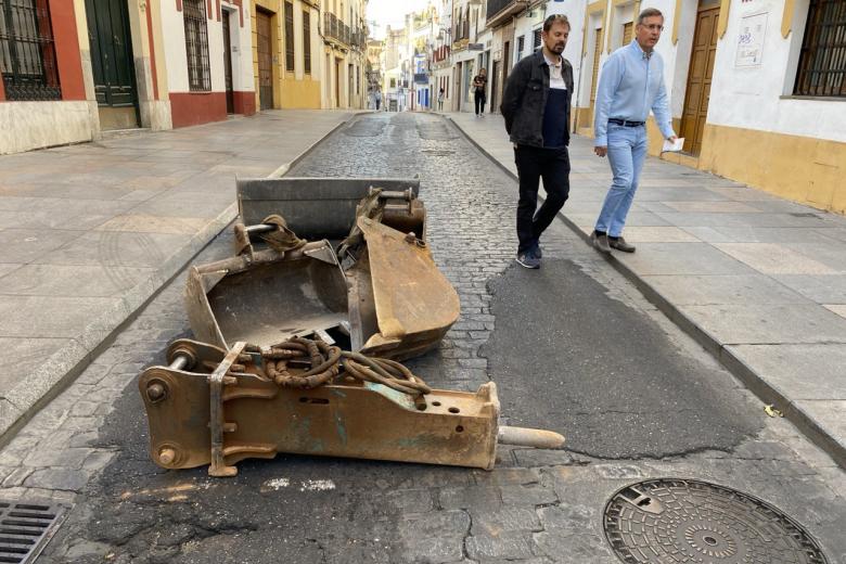 Inicio de las obras de reforma de las calles Puerta del Rincón y Alfaros