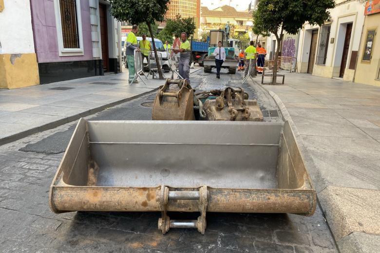 Inicio de las obras de reforma de las calles Puerta del Rincón y Alfaros