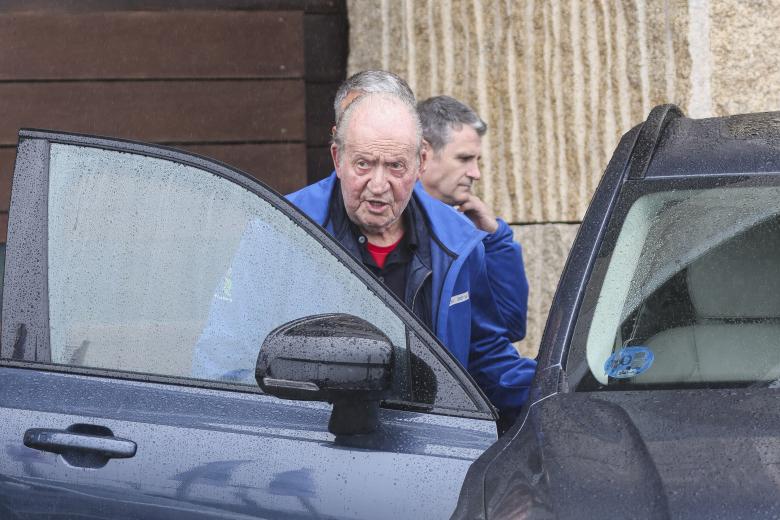 Emeritus King Juan Carlos I in Sanxenxo. October 2nd 2024