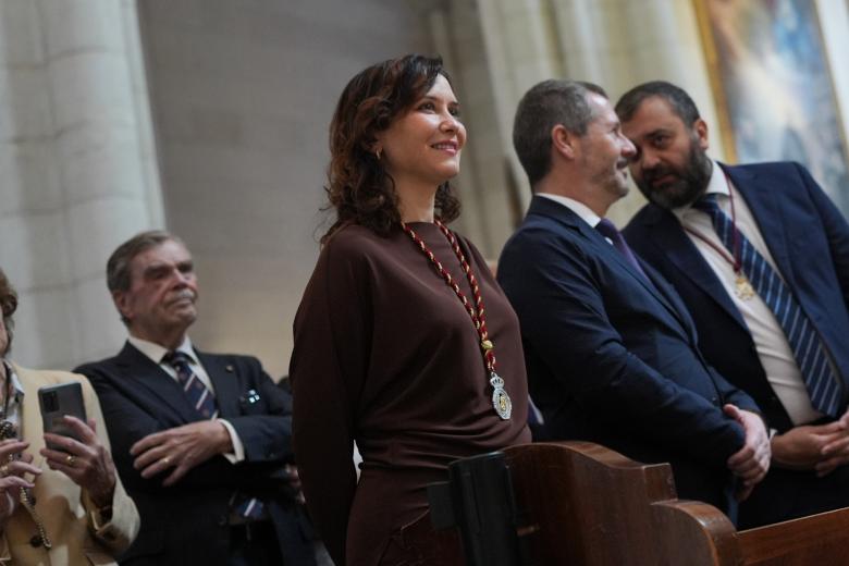 Ayuso en la eucaristía conmemorativa del 300 aniversario de la Fundación de la Real e Ilustre Congregación de Nª Sra. de la Soledad y el Desamparo