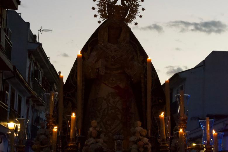 El Rosario Vespertino del Rescatado, en imágenes