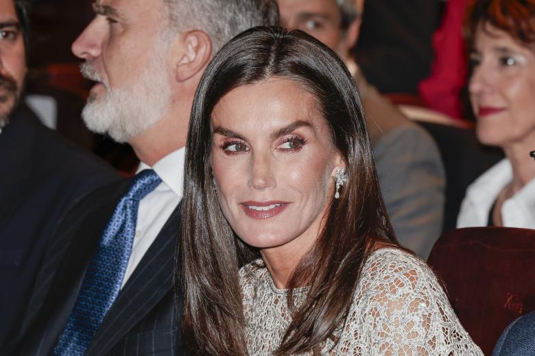 Spanish Queen Letizia attending National Culture awards 2022/20023 in Madrid on Thursday, 10 October 2024.