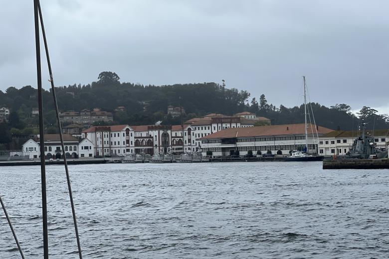 Marín desde el agua