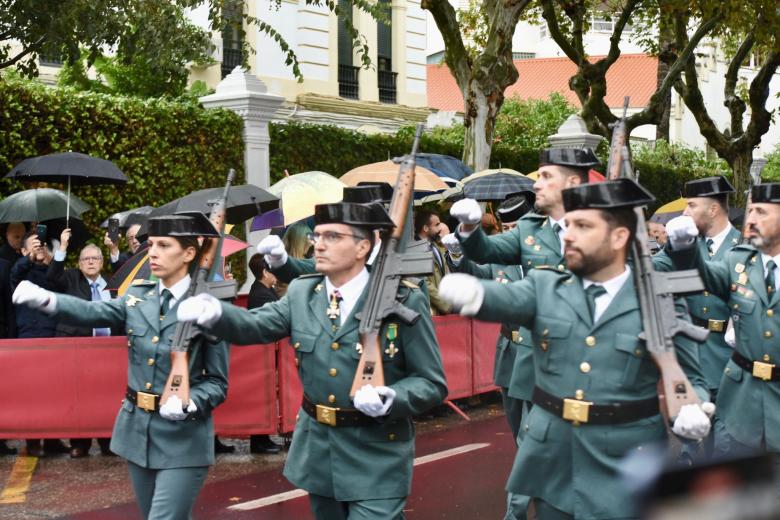 El desfile de la Guardia Civil, en imágenes