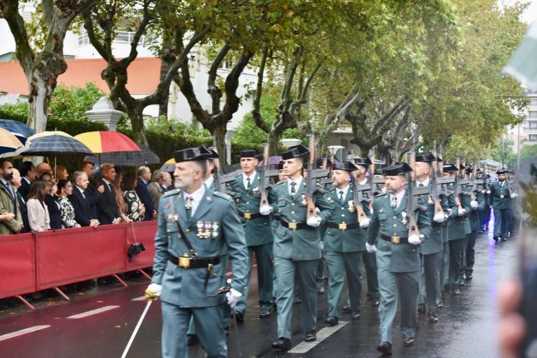 El desfile de la Guardia Civil, en imágenes