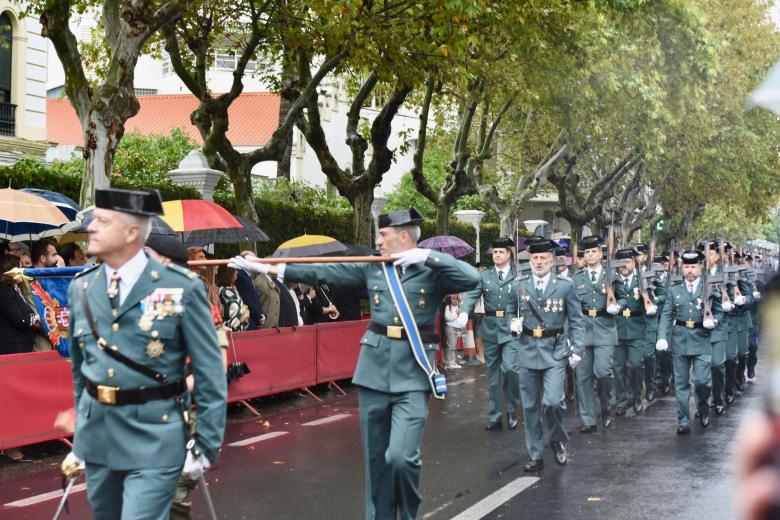 El desfile de la Guardia Civil, en imágenes