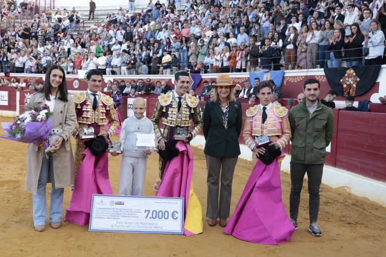 La Infanta Elena During the Charity Bullfight for the benefit of the "La Sonrisa de Maria" Foundation, Talavante, Gonzalo Caballero and Pablo Aguado bullfight in Torejon De Ardoz, October 13, 2024