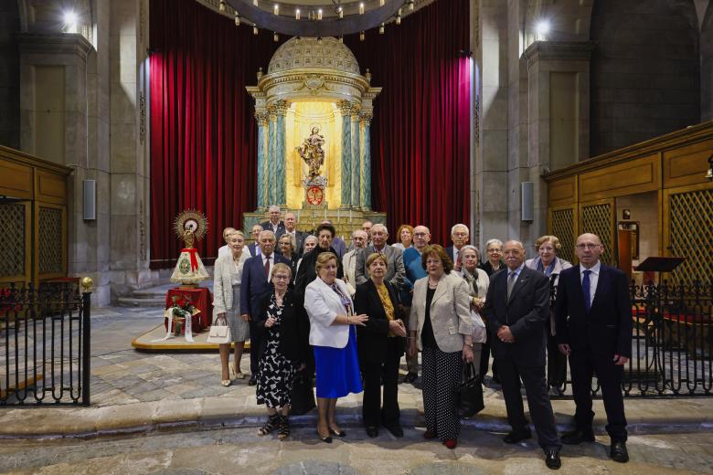 Misa del Pilar en la parroquia castrense de Barcelona