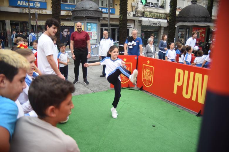 Fan Zone de la Selección Española en la Plaza de Las Tendillas