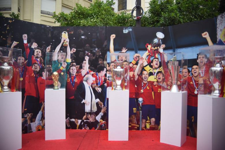 Fan Zone de la Selección Española en la Plaza de Las Tendillas