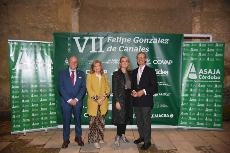 Invitados a la entrega de los VII Premios Felipe González de Canales