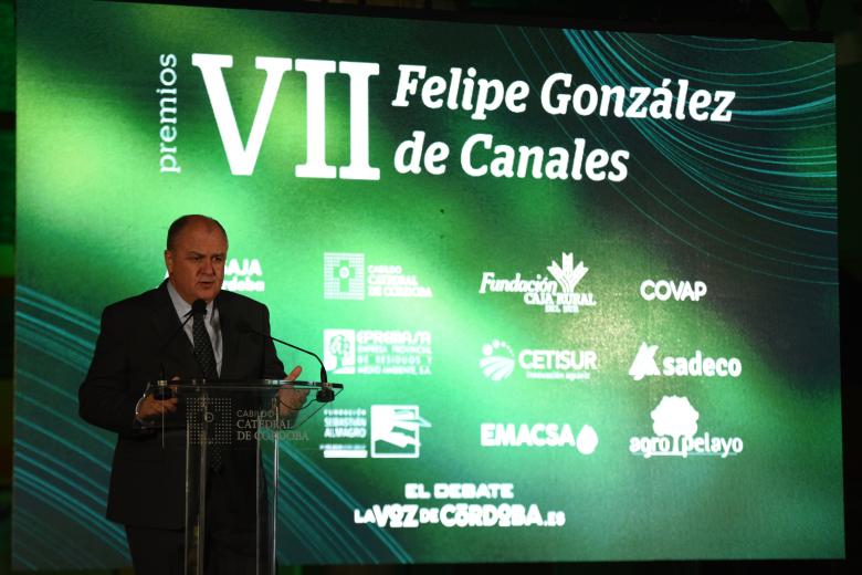 Entrega de los VII Premios Felipe González de Canales