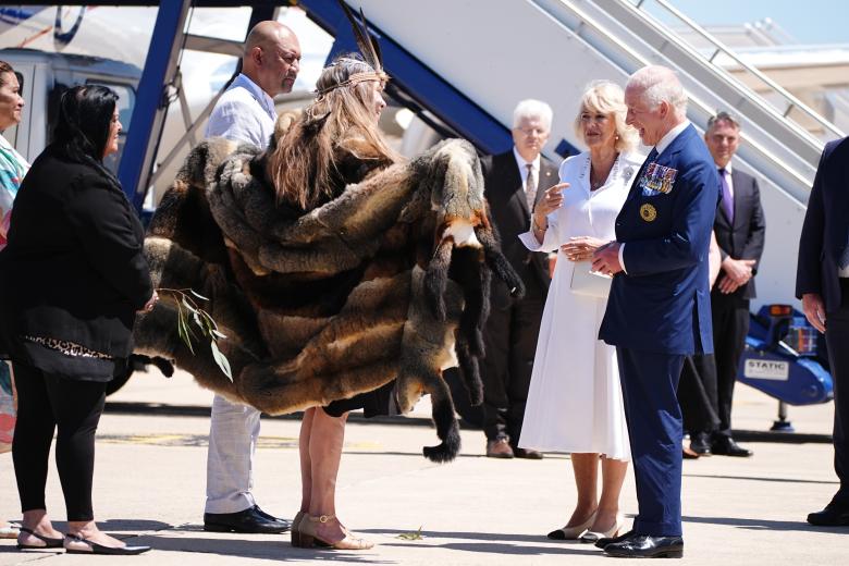 King Charles III and Queen Camilla visit to the Australian National Botanic Gardens, Canberra, Australia - 21 Oct 2024