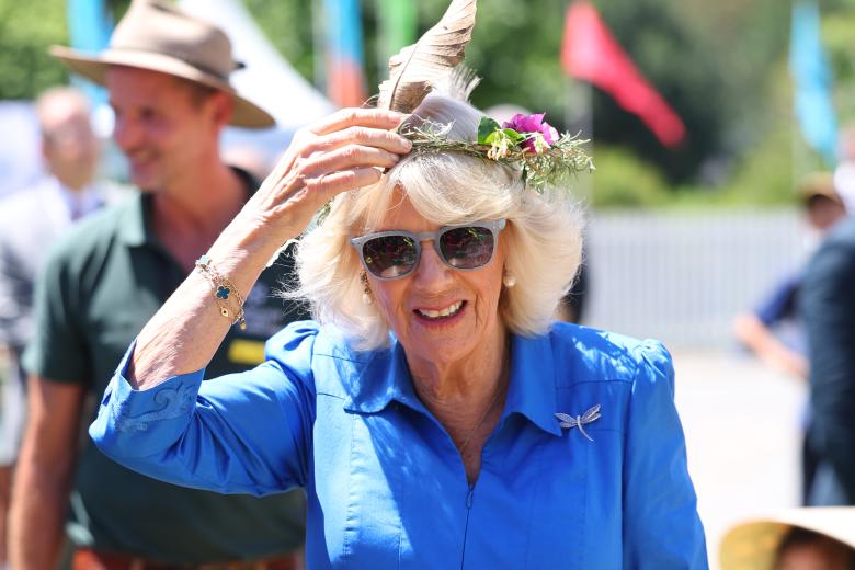 King Charles III and Queen Camilla attending SydneyOpera House, as they arrive to mark its 50th anniversary, on day three of the royal visit to Australia and Samoa.