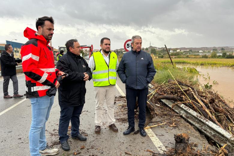 Los efectos de la DANA mantienen cortadas varias carreteras secundarias de la provincia