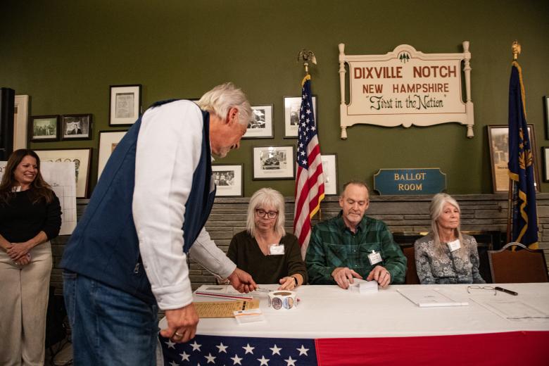 Dixville Notch, el primer pueblo en votar en Estados Unidos desde 1960