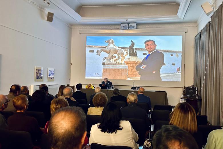 Ladis, durante su intervención