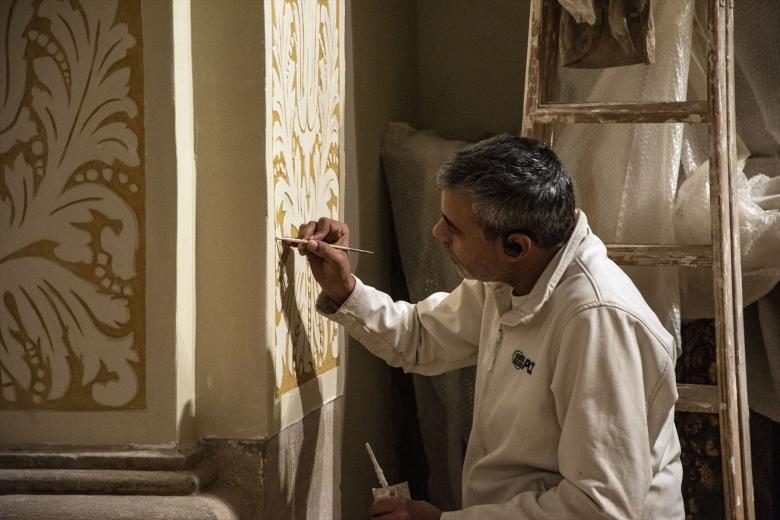 Andamios durante los trabajos de restauración de la iglesia de Sant Sever, a 12 de noviembre de 2024, en Barcelona, Catalunya (España). Las obras de restauración de la iglesia de Sant Sever, ubicada en el barrio gótico de Barcelona, empezaron en 2019 y está previsto que acaben en diciembre de 2024. Durante las obras de la iglesia (construida en 1699-1704) se han encontrado elementos arquitectónicos y decorativos del Barroco  que no habían sufrido desperfectos durante la Guerra Civil.

EUROPA PRESS / David Oller. POOL / Europa Press
12 NOVIEMBRE 2024;REHABILITACIÓN;RESTAURACIÓN;BARROCO;GÓTICO;IGLESIA;PARROQUIA;
12/11/2024