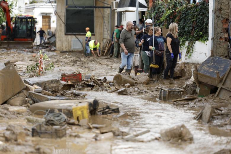 La localidad de Benamargosa ha sido una de las más afectadas de la provincia de Málaga