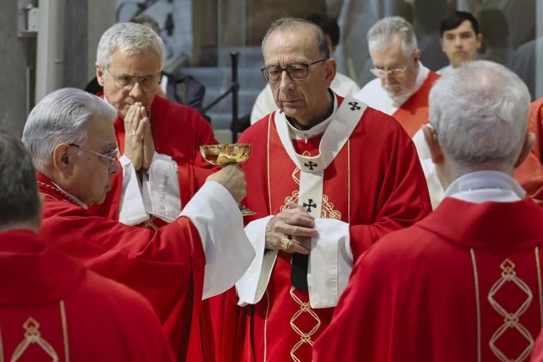 Ceremonia de beatificación en la Sagrada Familia