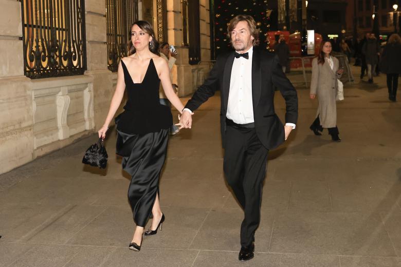 Actor Richar Gere and Alejandra Silva arriving to Elle For Future awards in Madrid on Wednesday, 27 November 2024.