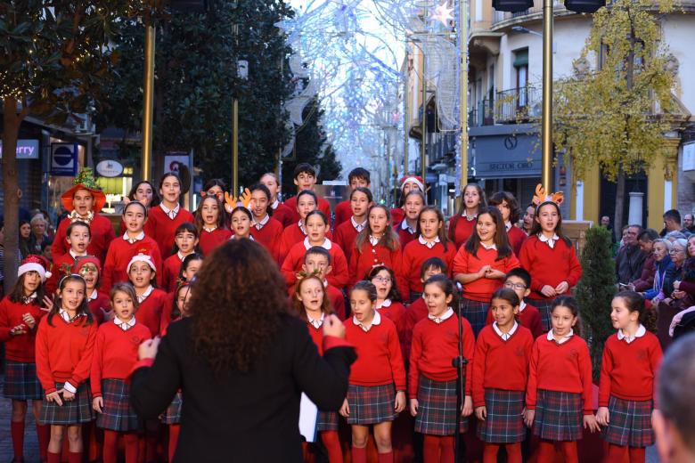 Encendido del alumbrado extraordinario de Navidad 2024