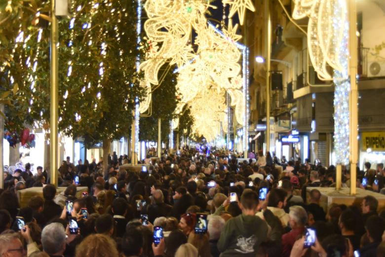 Encendido del alumbrado extraordinario de Navidad 2024