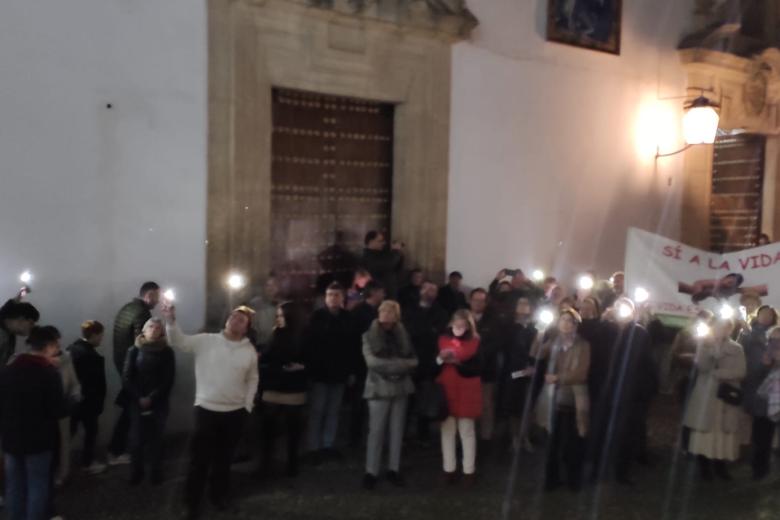 XIII Concentración por la Vida en la Plaza de Capuchinos