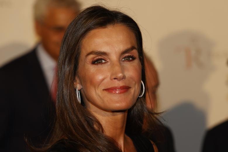 Queen Letizia attending the opening of the season of the Royal Theatre 2024 / 2025 in Madrid on Monday, 23 September 2024.