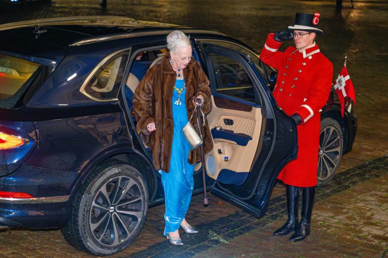 Princess Benedikte attending annual New Years Dinner, Copenhagen, Denmark  - 01 Jan 2025