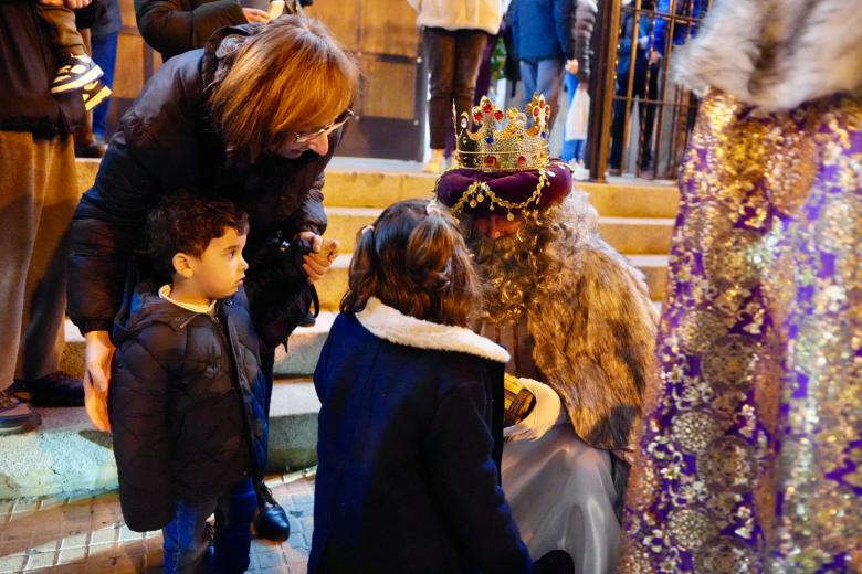 Ofrenda al Niño Jesús de la Parroquia de la Inmaculada Concepción, en Ciudad Jardín