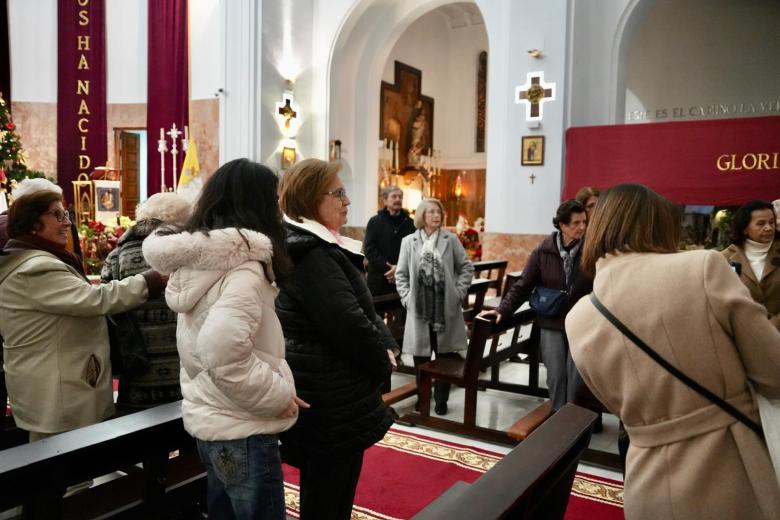 Ofrenda al Niño Jesús de la Parroquia de la Inmaculada Concepción, en Ciudad Jardín