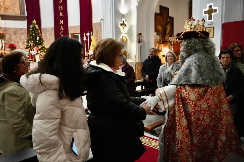 Ofrenda al Niño Jesús de la Parroquia de la Inmaculada Concepción, en Ciudad Jardín