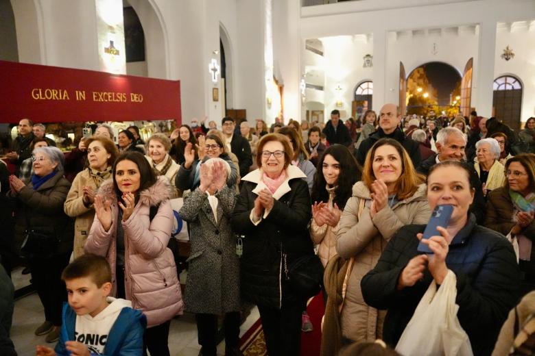 Ofrenda al Niño Jesús de la Parroquia de la Inmaculada Concepción, en Ciudad Jardín