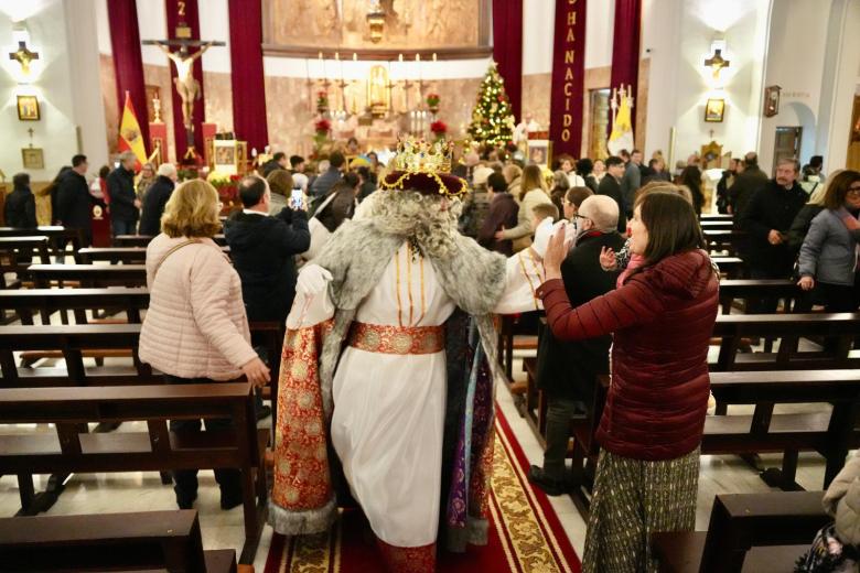 Ofrenda al Niño Jesús de la Parroquia de la Inmaculada Concepción, en Ciudad Jardín