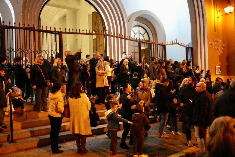 Ofrenda al Niño Jesús de la Parroquia de la Inmaculada Concepción, en Ciudad Jardín