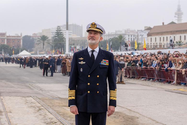 Felipe VI también se formó en el buque Elcano, hace 38 años