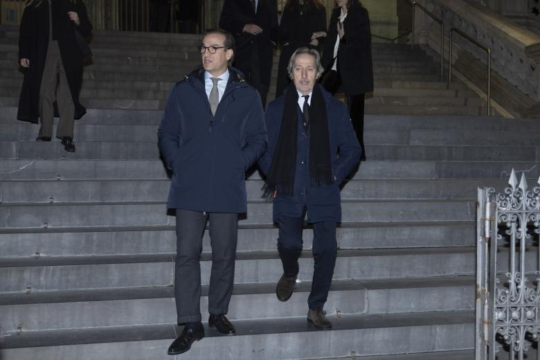 Roberto Torretta during funeral of Alvaro Entrecanales in Madrid on Tuesday, 14 January 2025.