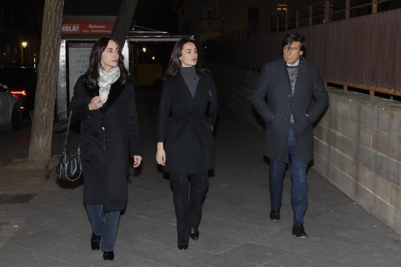 Mar Saura during funeral of Alvaro Entrecanales in Madrid on Tuesday, 14 January 2025.