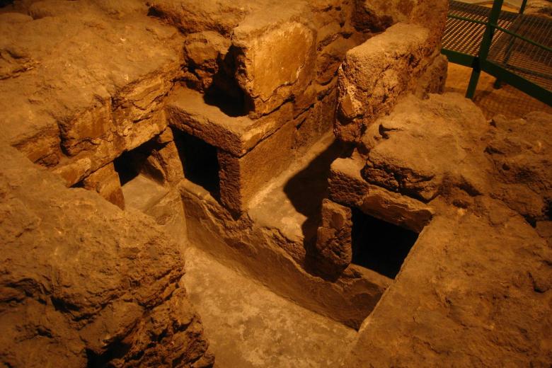 Enclave arqueológico de los Columbarios, en Cádiz